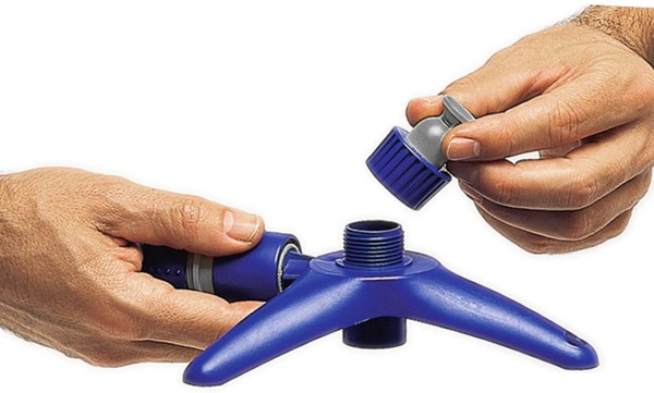 Aspersor Sectorial Plastico con Base 40 m2 Tatay